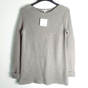 Croft & Barrow Sawdust Long Sleeves  Crewneck Sweater